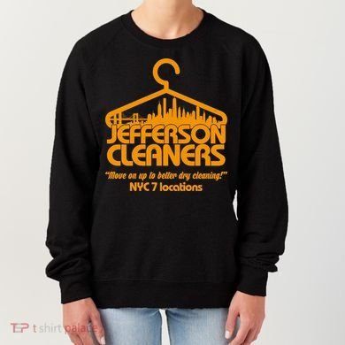 Retro Jefferson Cleaners Logo Women's Sweatshirt