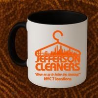 Retro Jefferson Cleaners Logo Coffee Mug thumb 2