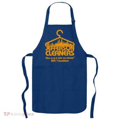 Retro Jefferson Cleaners Logo Apron