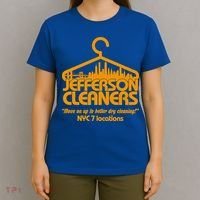 Retro Jefferson Cleaners Logo T-Shirt thumb 4