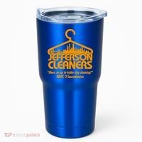 Retro Jefferson Cleaners Logo Tumbler thumb 0