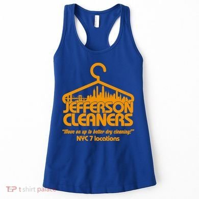 Retro Jefferson Cleaners Logo Women's Tank Top