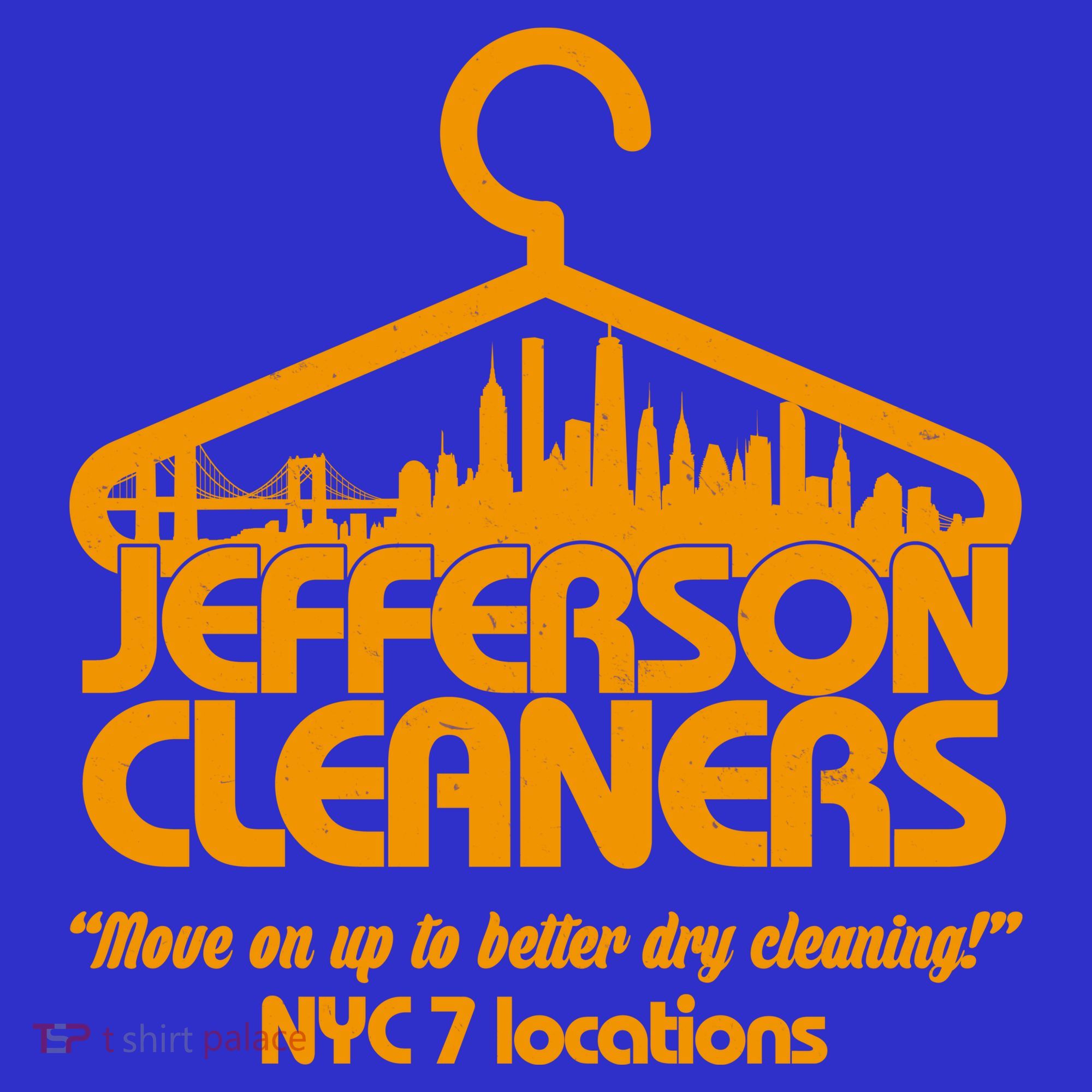 Retro Jefferson Cleaners Logo Baby Bodysuit