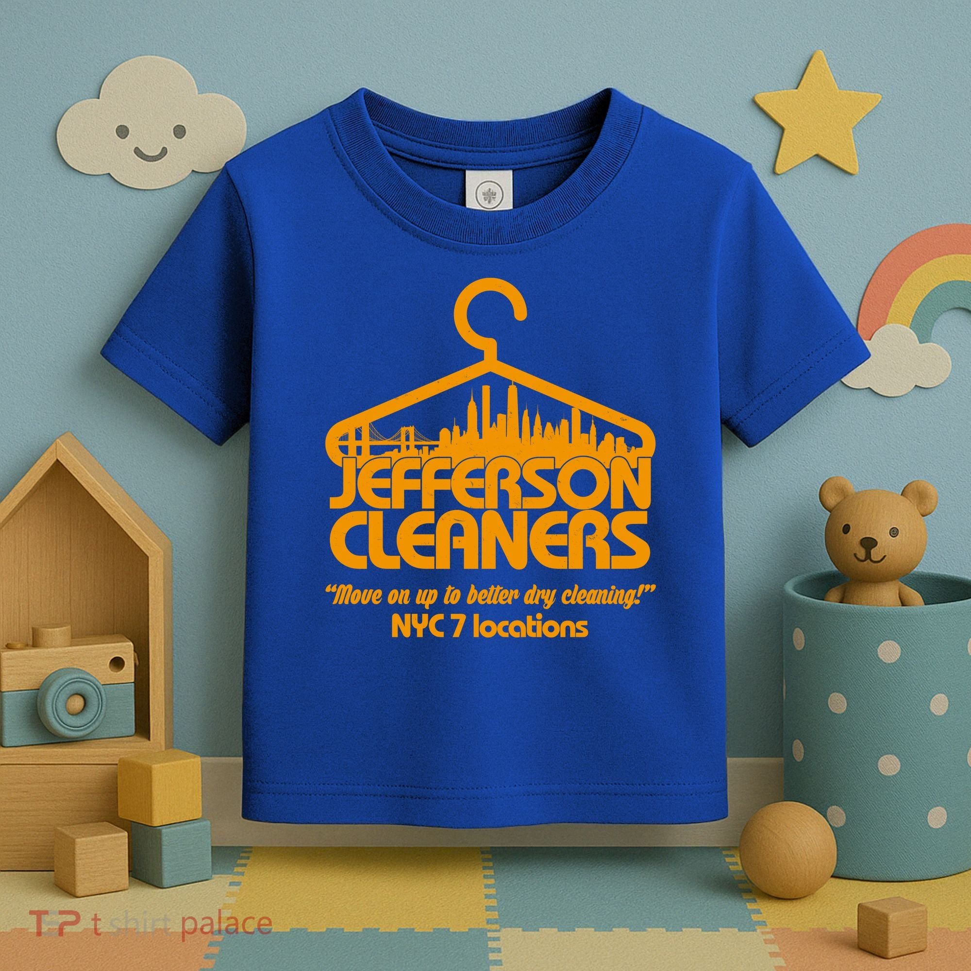 Retro Jefferson Cleaners Logo Toddler T-Shirt