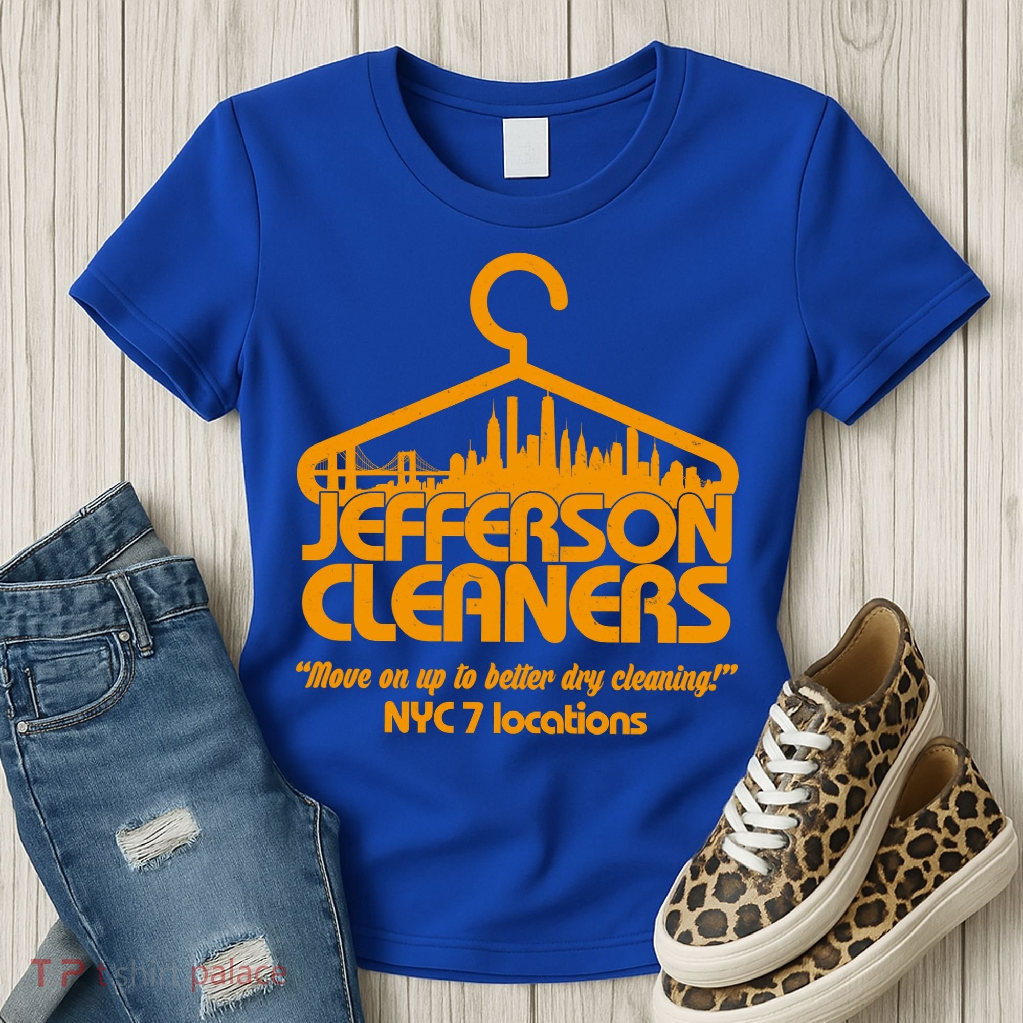 Retro Jefferson Cleaners Logo Women's T-Shirt