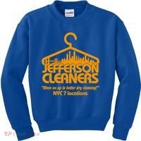 Retro Jefferson Cleaners Logo Kids Sweatshirt thumb 0