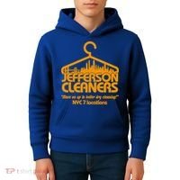 Retro Jefferson Cleaners Logo Kids Hoodie thumb 4