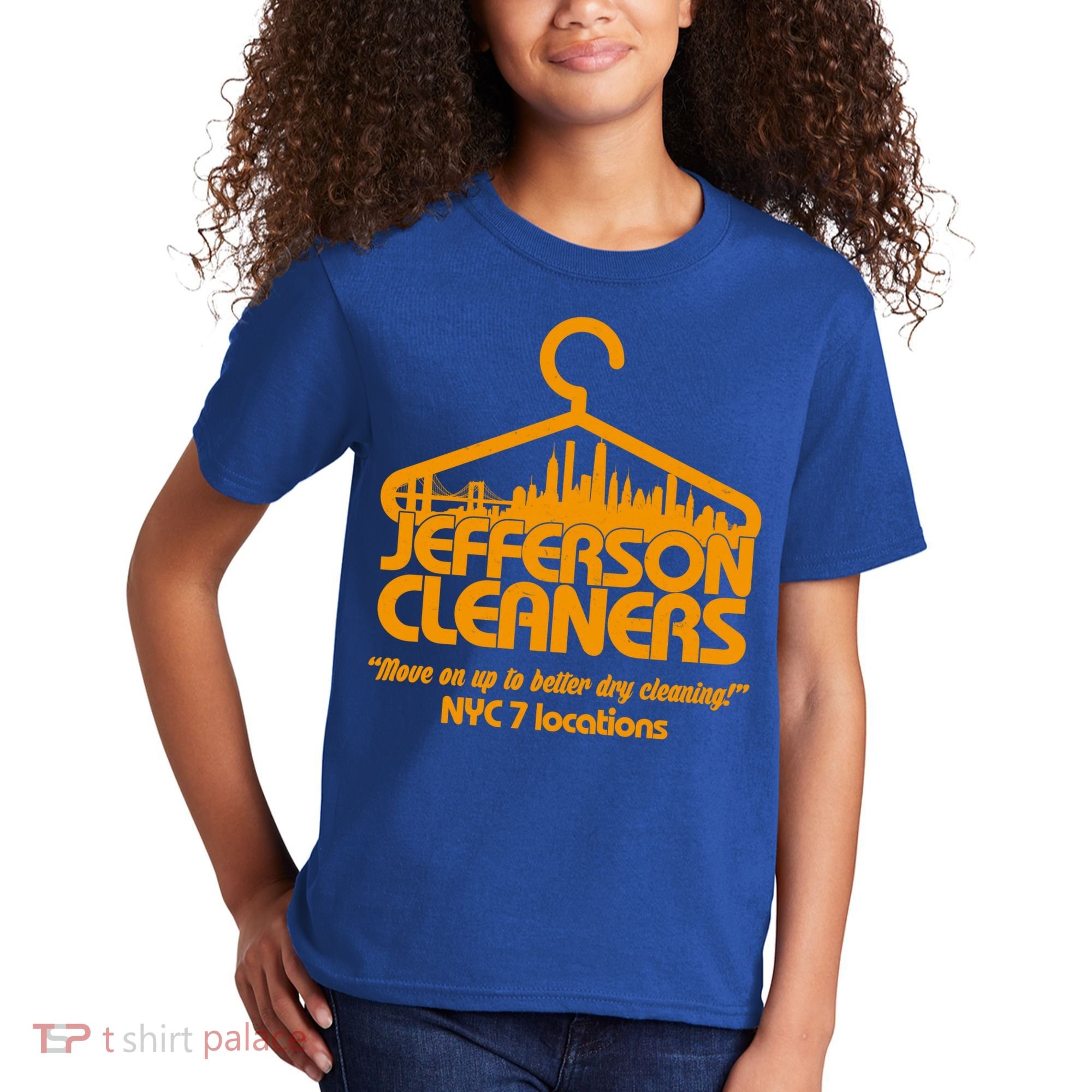 Retro Jefferson Cleaners Logo Kids T-Shirt