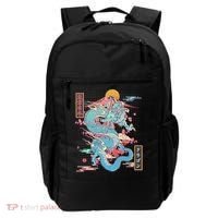 Retro Japanese Dragon Tokyo Japan Backpack thumb 0
