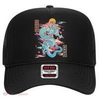Retro Japanese Dragon Tokyo Japan Hat thumb 0
