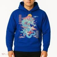 Retro Japanese Dragon Tokyo Japan Hoodie thumb 2