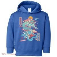 Retro Japanese Dragon Tokyo Japan Toddler Hoodie thumb 0