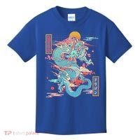 Retro Japanese Dragon Tokyo Japan Kids T-Shirt thumb 0