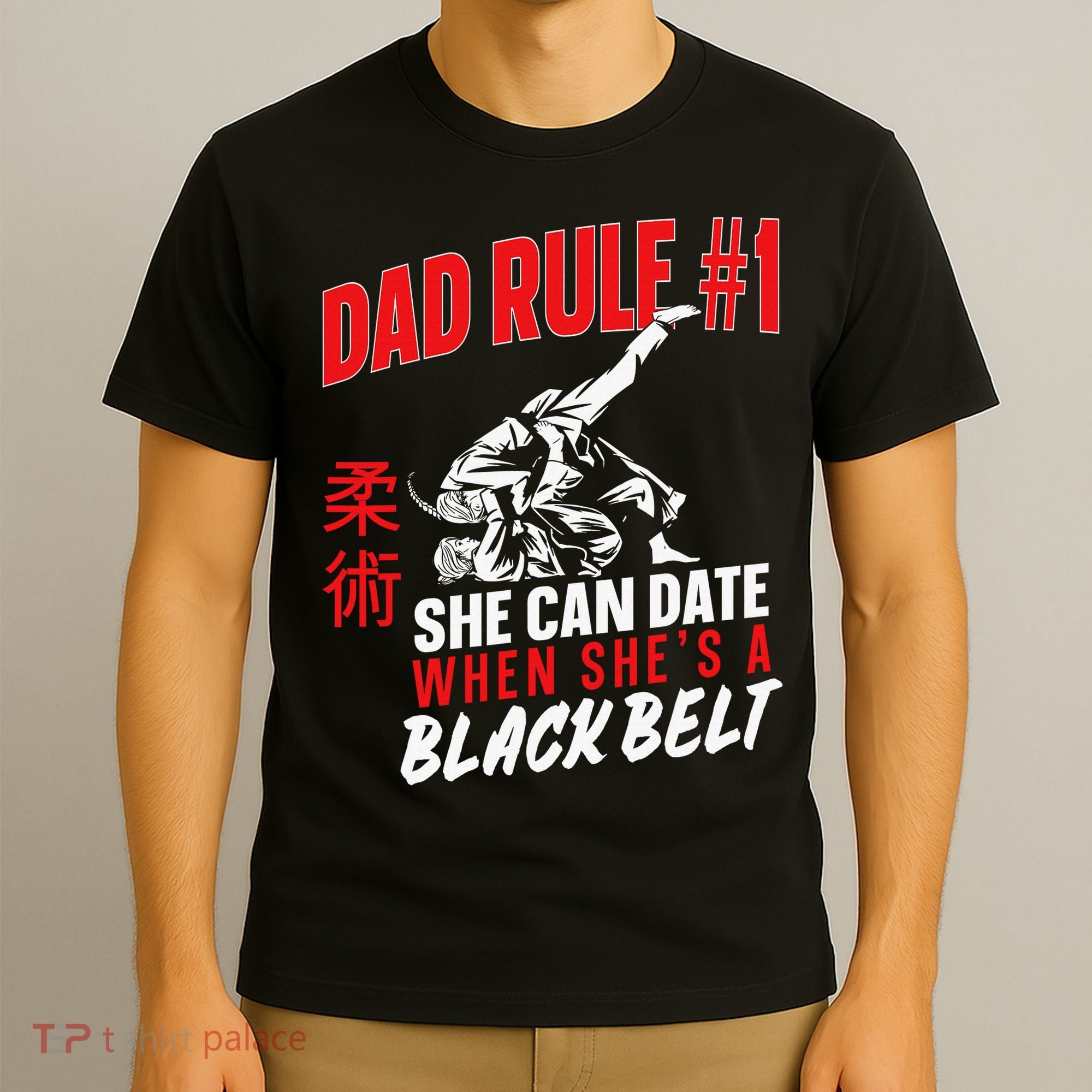 Retro Jiu-Jitsu Dad BJJ Man Father Vintage T-Shirt