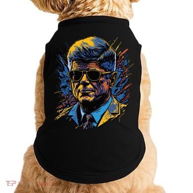 Retro John F Kennedy Pop Doggie Tank