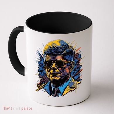 Retro John F Kennedy Pop Coffee Mug