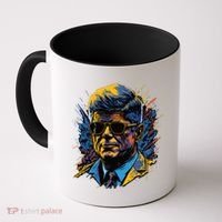 Retro John F Kennedy Pop Coffee Mug thumb 0