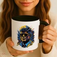 Retro John F Kennedy Pop Coffee Mug thumb 3