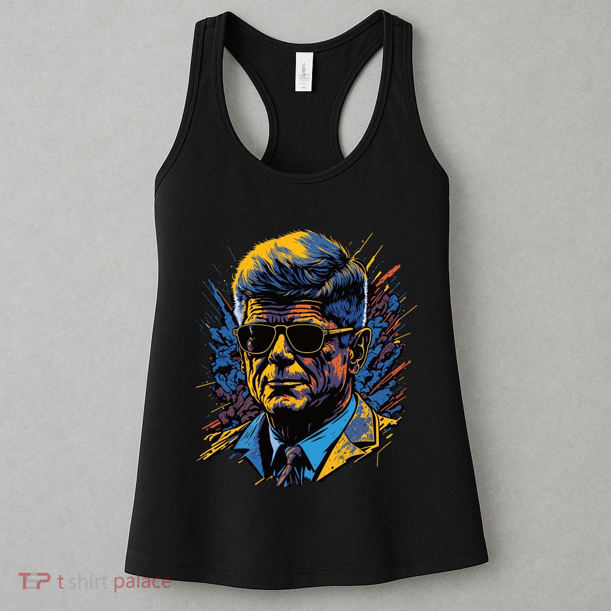 Retro John F Kennedy Pop Women's Tank Top