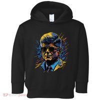 Retro John F Kennedy Pop Toddler Hoodie thumb 0