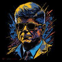 Retro John F Kennedy Pop Toddler Hoodie thumb 2