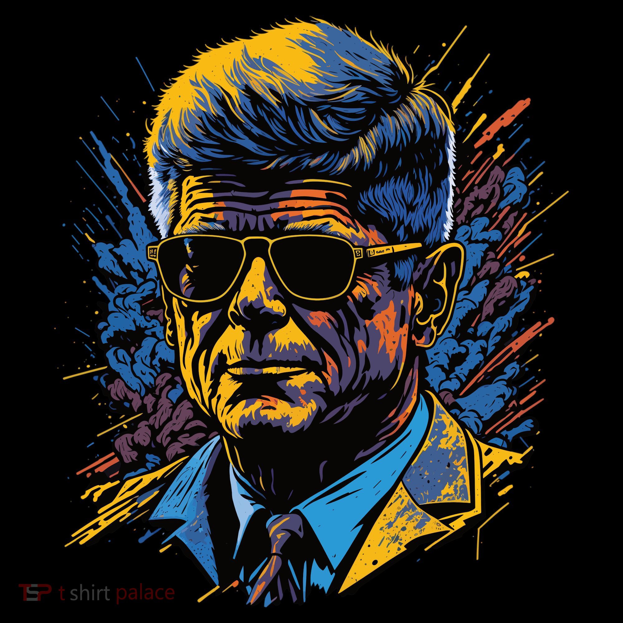 Retro John F Kennedy Pop Toddler Hoodie