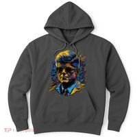 Retro John F Kennedy Pop Hoodie thumb 0