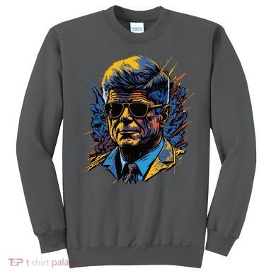 Retro John F Kennedy Pop Sweatshirt