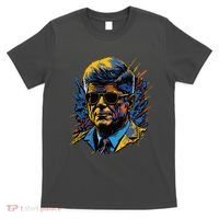 Retro John F Kennedy Pop T-Shirt thumb 0
