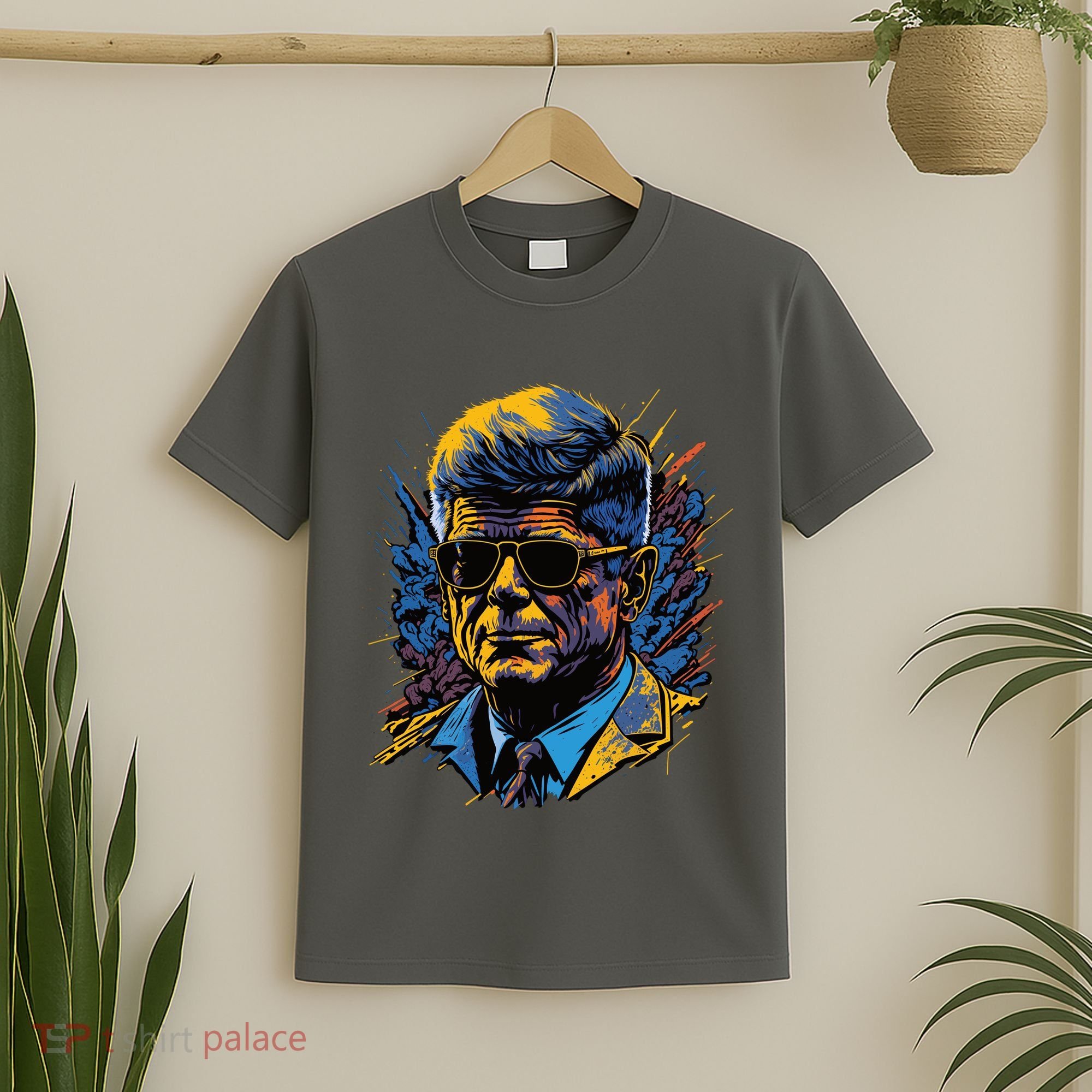 Retro John F Kennedy Pop T-Shirt