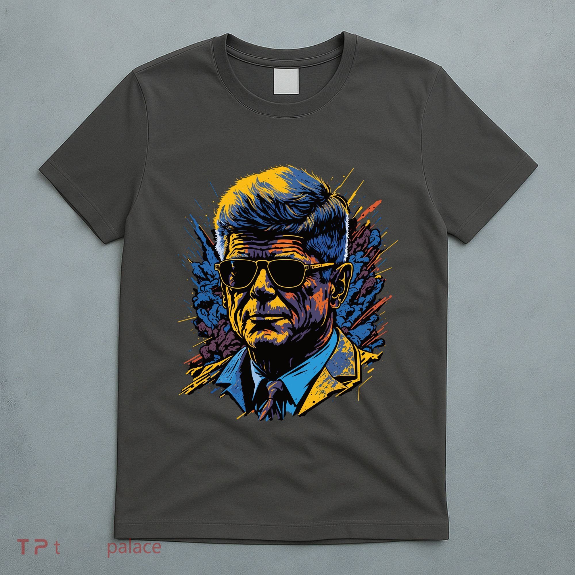 Retro John F Kennedy Pop T-Shirt