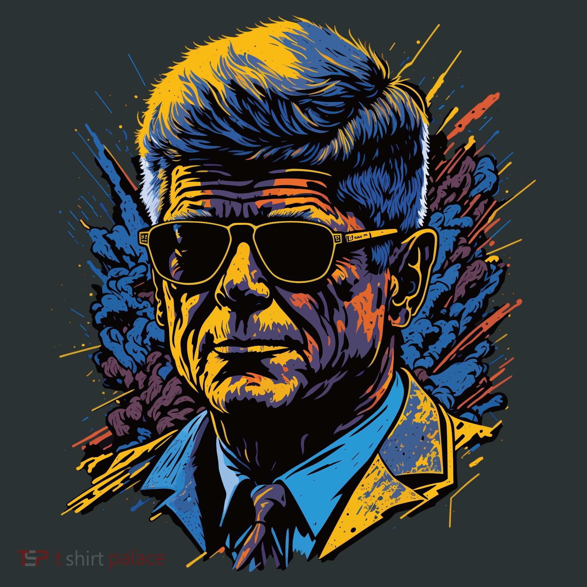 Retro John F Kennedy Pop Backpack