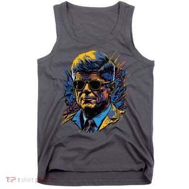 Retro John F Kennedy Pop Tank Top
