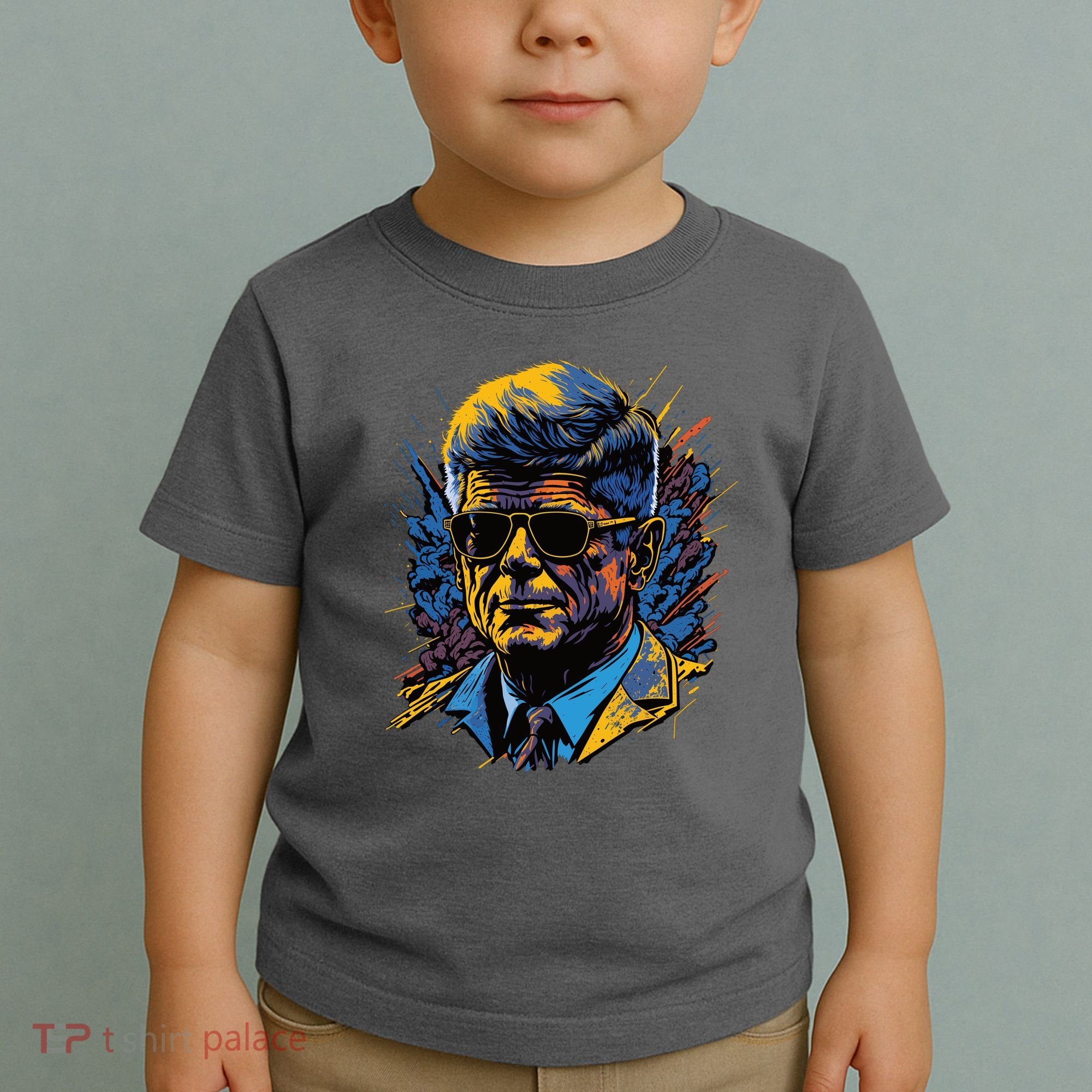 Retro John F Kennedy Pop Toddler T-Shirt