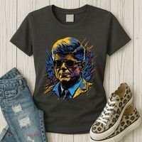 Retro John F Kennedy Pop Women's T-Shirt thumb 3