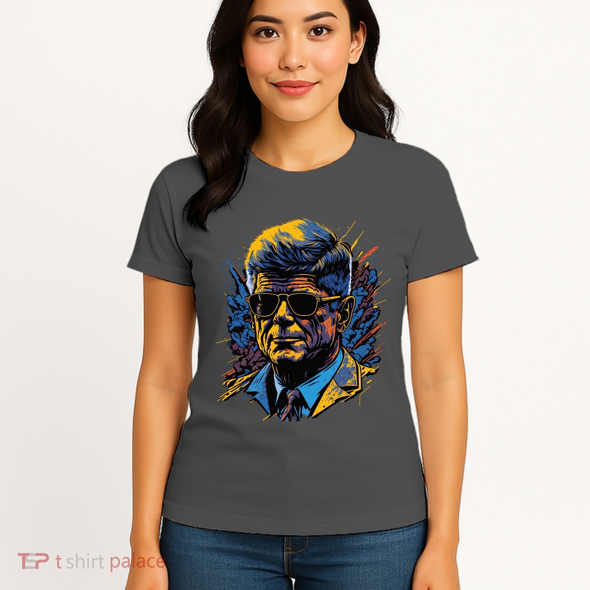Retro John F Kennedy Pop Women's T-Shirt