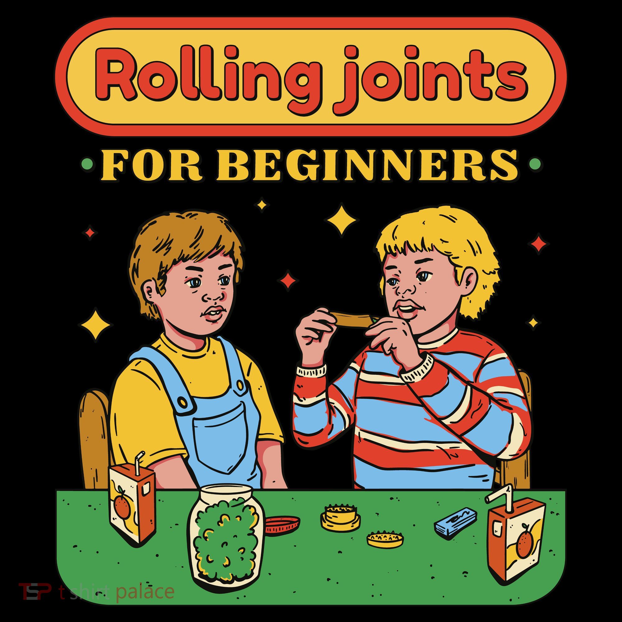 Rolling Joints For Beginners Funny Retro Tote Bag
