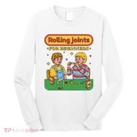 Rolling Joints For Beginners Funny Retro Long Sleeve Shirt thumb 0