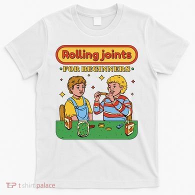 Rolling Joints For Beginners Funny Retro T-Shirt