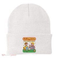 Rolling Joints For Beginners Funny Retro Beanie thumb 0