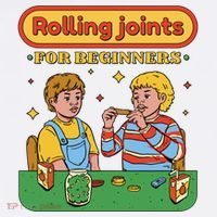 Rolling Joints For Beginners Funny Retro Women's Hoodie thumb 2