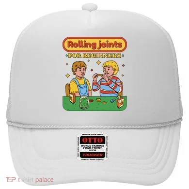Rolling Joints For Beginners Funny Retro Hat
