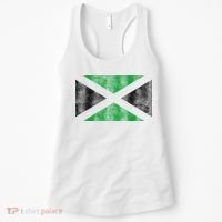 Retro Jamaican Flag Of Jamaica Souvenir Gift Women Women's Tank Top thumb 0