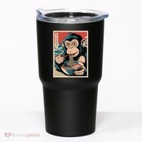 Ramen Japanese Funny Kawaii Monkey Graphic Gifts Anime Tumbler thumb 0