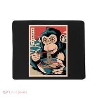 Ramen Japanese Funny Kawaii Monkey Graphic Gifts Anime Mousepad thumb 0