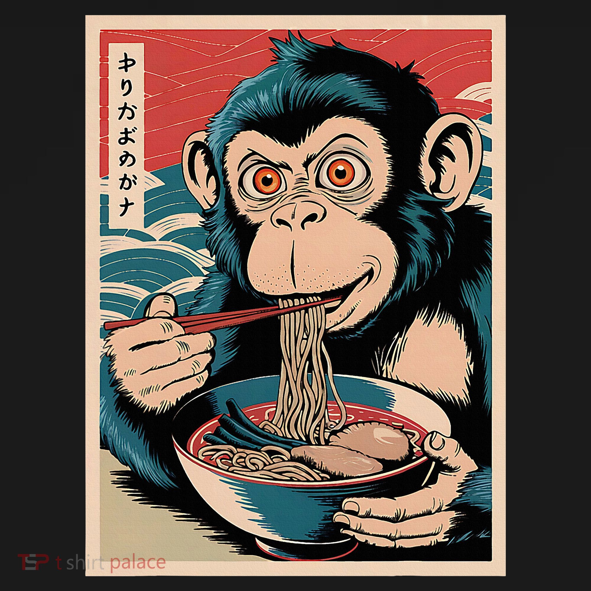 Ramen Japanese Funny Kawaii Monkey Graphic Gifts Anime Women's Tank Top