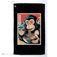 Ramen Japanese Funny Kawaii Monkey Graphic Gifts Anime Golf Towel thumb 0