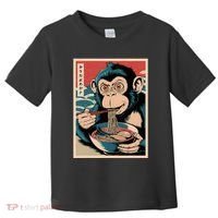 Ramen Japanese Funny Kawaii Monkey Graphic Gifts Anime Toddler T-Shirt thumb 0