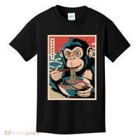 Ramen Japanese Funny Kawaii Monkey Graphic Gifts Anime Kids T-Shirt thumb 0
