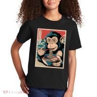 Ramen Japanese Funny Kawaii Monkey Graphic Gifts Anime Kids T-Shirt thumb 2